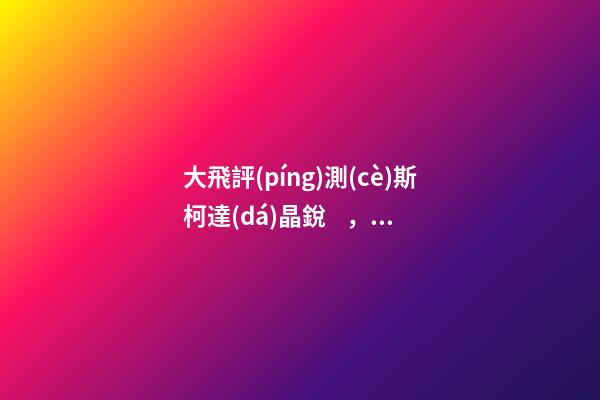 大飛評(píng)測(cè)斯柯達(dá)晶銳，大眾POLO的師弟，家用很穩(wěn)定